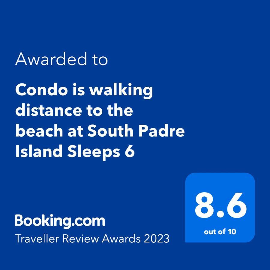 Affordable Spi Family Condo - Walking Distance To The Beach, Sleeps 6, Third Floor, 2025 Traveler Award South Padre Island Ngoại thất bức ảnh